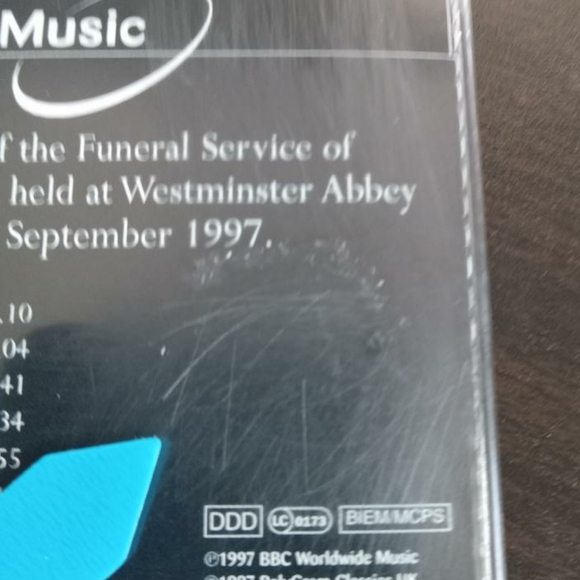 Diana collectors collectible CD 1997 funeral. BBC recording - Picture 5 of 6